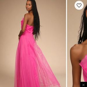 Beautiful pink dress from Lulu's size 12